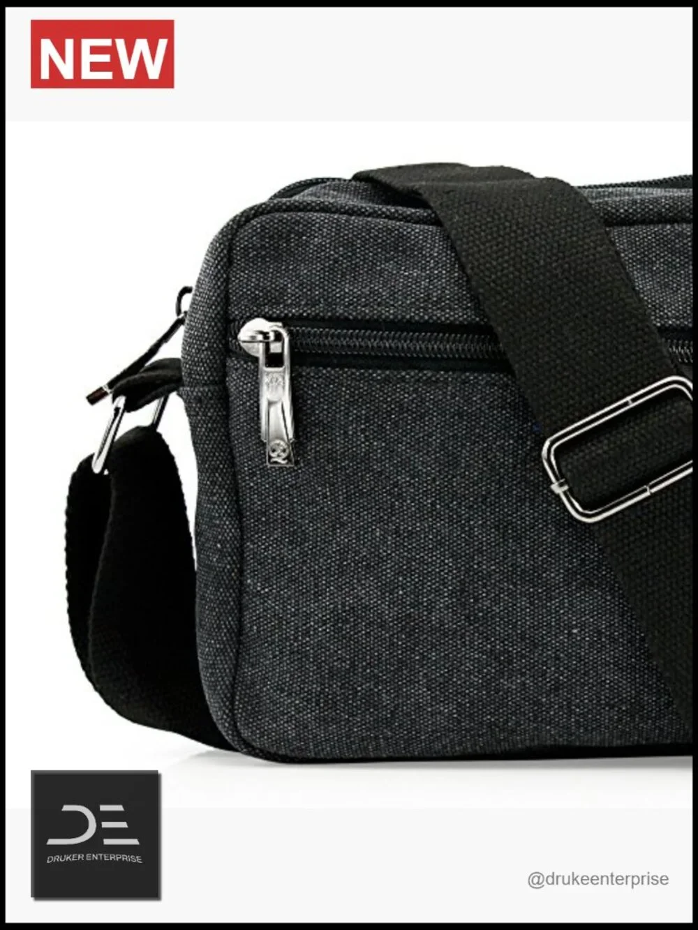 N/A canvas crossbody